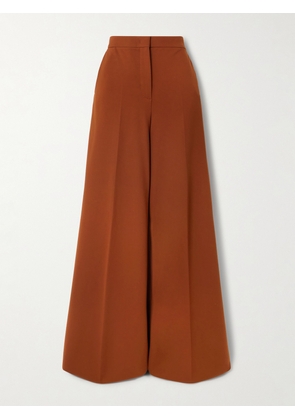 Max Mara - Taverna Jersey Wide-leg Pants - Red - UK 4,UK 6,UK 8,UK 10,UK 12,UK 14,UK 16,UK 18