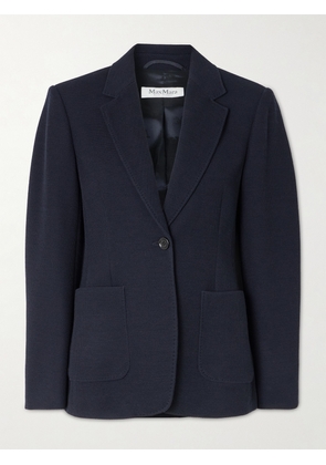 Max Mara - Utilita Wool Blazer - Blue - UK 4,UK 6,UK 8,UK 10,UK 12,UK 14,UK 16,UK 18