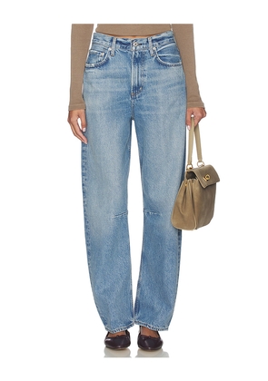 Citizens of Humanity Miro Long Relaxed Jean in Blue. Size 23. Also in 26, 27, 28, 29, 33, 34.