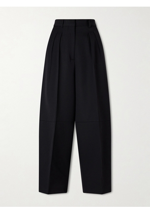 Altuzarra - Dash Pleated Wool Barrel-leg Pants - Black - FR 34,FR 36,FR 38,FR 40,FR 42,FR 44,FR 46