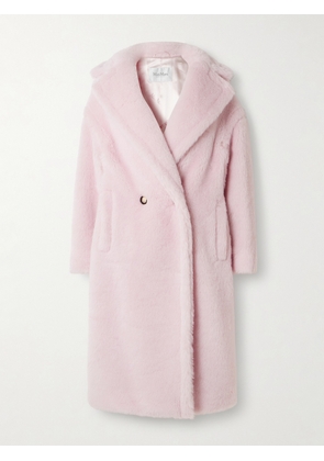 Max Mara - Double-breasted Alpaca-blend Coat - Pink - x small,small,medium,large