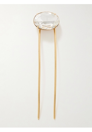 Jennifer Behr - Gemma Gold-plated Crystal Hair Pin - One size