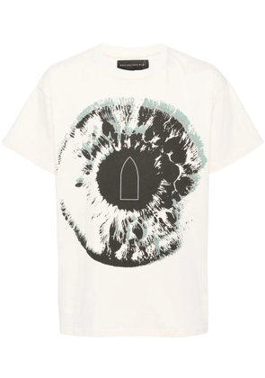 Who Decides War Eye cotton T-shirt - Neutrals