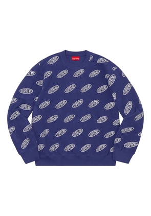 Supreme Liner Crewneck 'Navy' - Purple