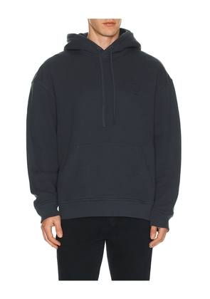 ALLSAINTS Haven Hoodie in Blue. Size L. Also in M, S, XL/1X.