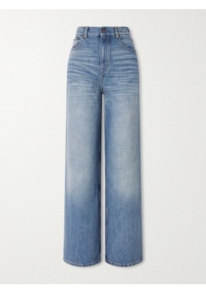 Chloé - Organic High-rise Wide-leg Jeans - Blue - 24,25,26,27,28,29,30,31,32