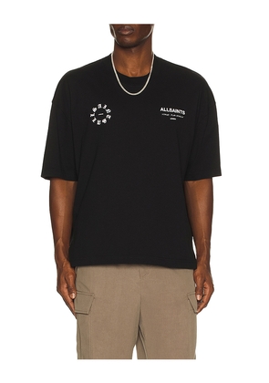 ALLSAINTS Kindred Tee in Black. Size L. Also in S, M, XL/1X.