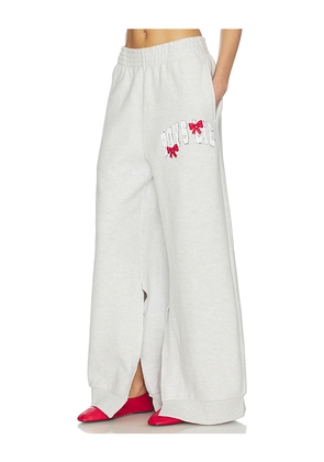 Boys Lie Wrap Me in A Bow MM Pant in Grey. Size L. Also in M, S, XL/1X, XS.