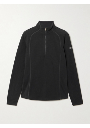 BOGNER - Medita Appliquéd Fleece Base Layer - Black - FR 34,FR 36,FR 38,FR 40,FR 42,FR 44