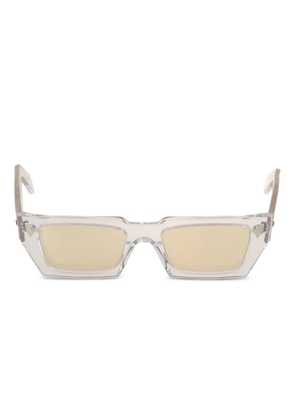 Kador Disko geometric-frame sunglasses - Neutrals