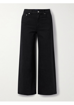 KHAITE - Delina High-rise Straight-leg Jeans - Black - 24,25,26,27,28,29,30,31,32