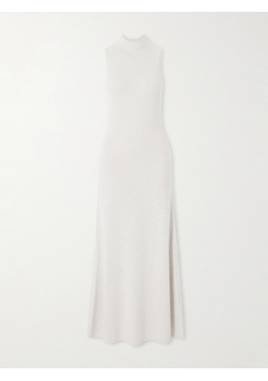 Gabriela Hearst - Sarisha Cashmere Midi Dress - Ivory - x small,small,medium,large,x large