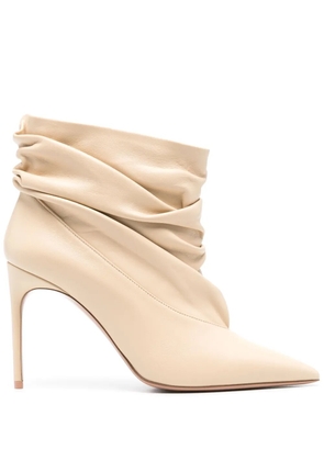 Philosophy Di Lorenzo Serafini x Malone Souliers Francesca 100mm boots - Neutrals