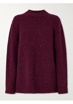 Gabriela Hearst - Alfie Cashmere Sweater - Burgundy - x small,small,medium,large