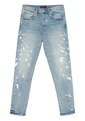 Purple Brand embroidery-detail jeans - Blue