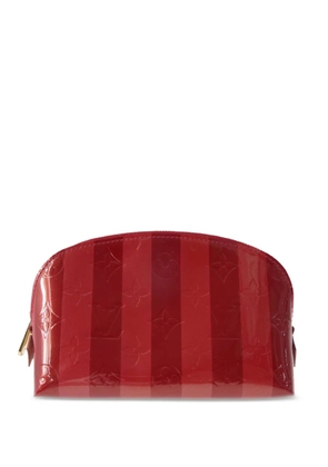 Louis Vuitton Pre-Owned 2011 Rayure wash bag - Red