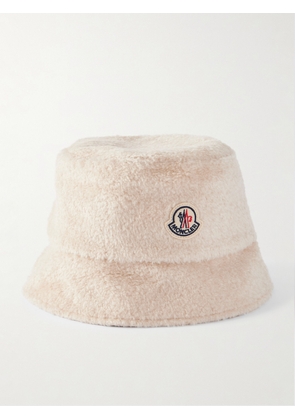 Moncler - Embroidered Fleece Bucket Hat - Neutrals - S,M,L