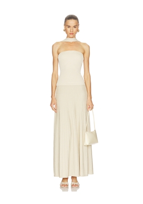 DELFI Lisette Dress in Nude. Size L. Also in M, S, XL, XS.