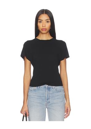 COTTON CITIZEN The Marseille Tee in Black. Size L. Also in M, S, XS.