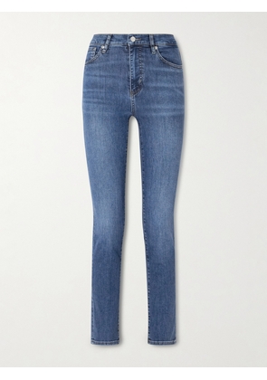 FRAME - The Pencil High-rise Skinny Jeans - Blue - 23,24,25,26,27,28,29,30,31,32,33,34