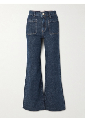 FRAME - The Refined High-rise Wide-leg Jeans - Blue - 23,24,25,26,27,28,29,30,31,32,33