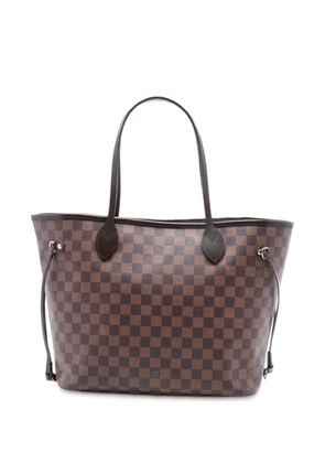 Louis Vuitton Pre-Owned 2017 Damier Ebene Neverfull MM tote bag - Brown