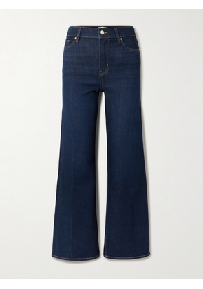 FRAME - Le Slim Palazzo Mid-rise Straight-leg Jeans - Blue - 23,24,25,26,27,28,29,30,31,32,33
