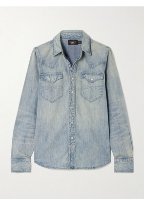 RRL - Buffalo Denim Shirt - Blue - 1,2,3,4,5