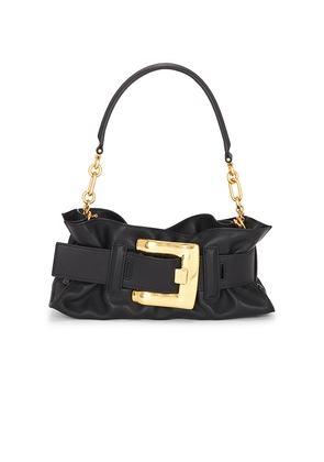 BALMAIN Mini Anthem Bag in Black.
