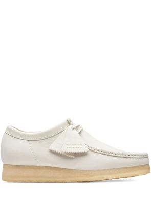 Clarks Originals Wallabee leather boots - White