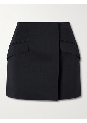 Givenchy - Grain De Poudre Wool Mini Skirt - Black - FR 34,FR 36,FR 38,FR 40,FR 42