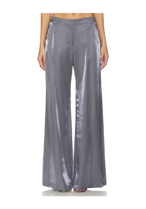 Amanda Uprichard Saddler Pants in Slate. Size L. Also in XS.