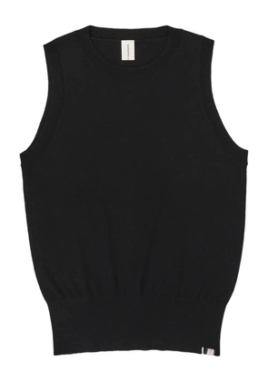 extreme cashmere Nº 412 sleeveless knit top - Black
