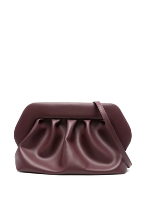 Themoirè Bios pleated clutch bag - Purple