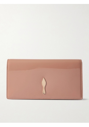 Christian Louboutin - Bettina Patent-leather Clutch - Pink - One size