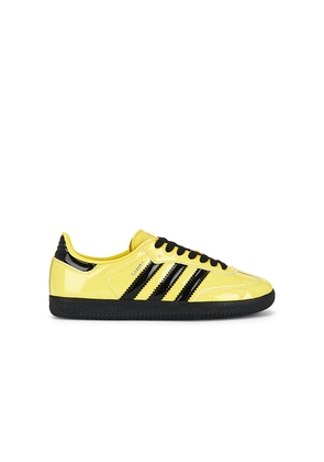 adidas Originals Samba OG in Yellow. Size 10. Also in 5, 6, 6.5, 7, 7.5, 8, 8.5, 9, 9.5.