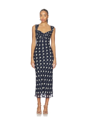 Cult Gaia Eliseo Dress in Navy. Size 0. Also in 2.