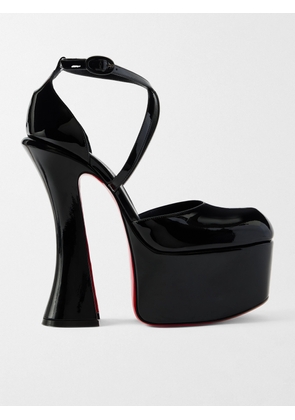 Christian Louboutin - Aquadorcet 160 Patent-leather Platform Pumps - Black - IT36,IT36.5,IT37,IT37.5,IT38,IT38.5,IT39,IT39.5,IT40,IT40.5,IT41,IT41.5,IT42