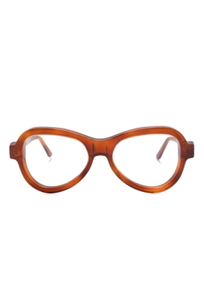 Sestini Eyewear Otto glasses - Brown