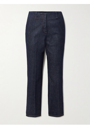 Dries Van Noten - Cropped High-rise Flared Jeans - Blue - FR 34,FR 36,FR 38,FR 40,FR 42,FR 44