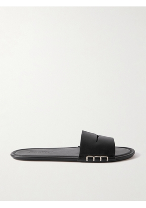 JW Anderson - Loafer Leather Slides - Black - IT35,IT36,IT37,IT38,IT39,IT40,IT41,IT42