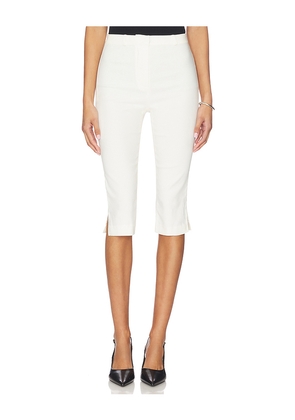 ASTR the Label Cardin Capri Pants in White. Size L. Also in M, S, XL, XS.