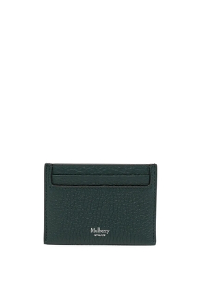 Mulberry logo-print leather cardholder - Green