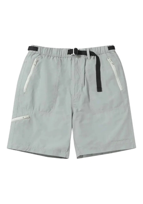 This Is Never That zip-pocket belted hiking shorts - Grey