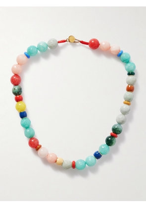 Roxanne Assoulin - The Bright By Nature Gold-tone Stone And Enamel Necklace - Multi - One size