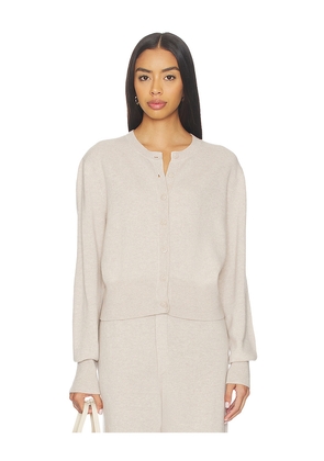 Artless Forever Tove Cardigan in Light Grey. Size L. Also in S, XL, XS.
