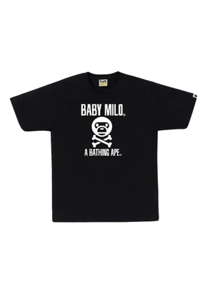 A BATHING APE® Baby Milo Crossbone T-shirt - Black