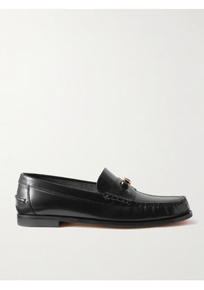 Tod's - Embellished Glossed-leather Penny Loafers - Black - IT36,IT36.5,IT37,IT37.5,IT38,IT38.5,IT39,IT39.5,IT40,IT40.5,IT41,IT41.5,IT42