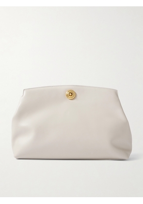 Liffner - Leather Clutch - Cream - One size