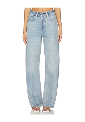 Alexander Wang Relaxed Straight Cut With Crystal Belt Loops in Blue. Size 24. Also in 25, 26, 27.